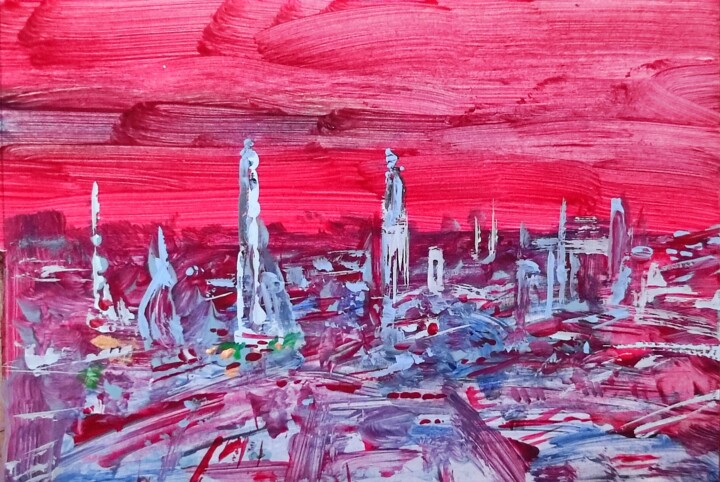 绘画,  2.8x3.9 in 