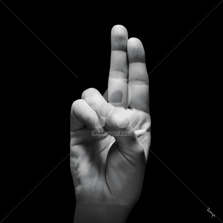 Mudra de " L'Épée " - de l'empereur, de la puissance, de la 摄影, 11.8x11.8 in