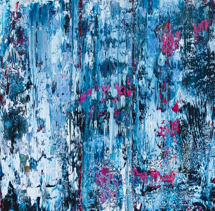 Painting titled "Meditation in Motion" by Rafal Dobosz, Original Artwork, Oil