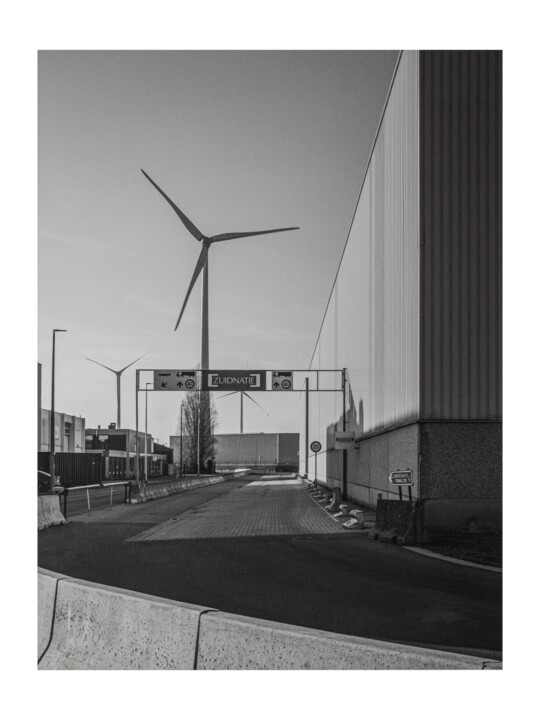 Le silence des éoliennes Photographie, 15,8x11,8 in