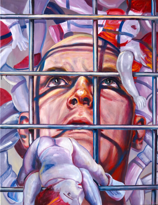 绘画,  45.7x35 in 