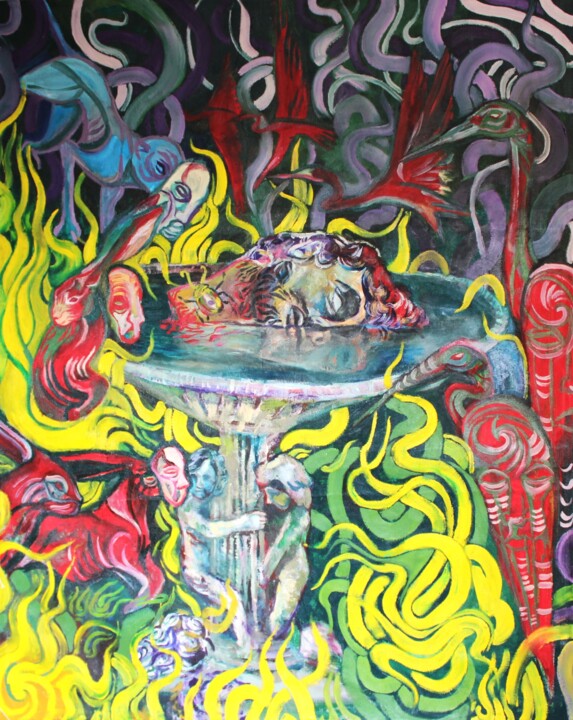 绘画,  59.1x47.2 in 