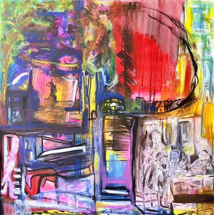 Cosette n’est pas servie Pittura, 31,5x31,5 in
