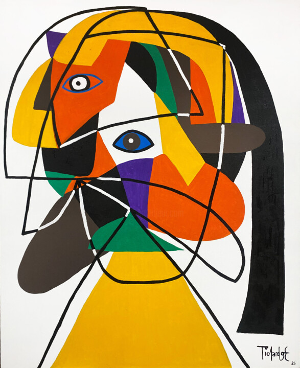 绘画,  59.8x48 in 