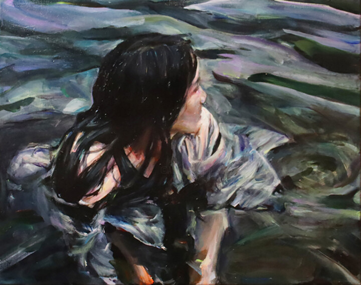 Long Summer Tablo, 15,8x19,7 in