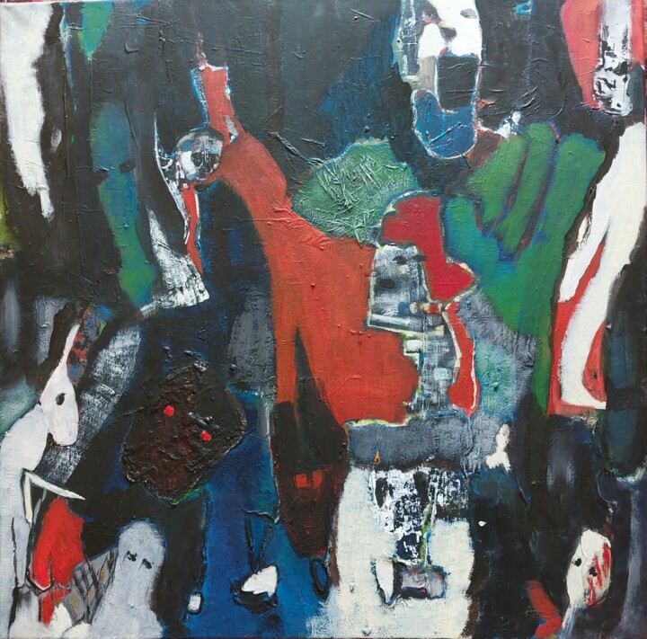 Infernal 绘画, 31.5x31.5 in