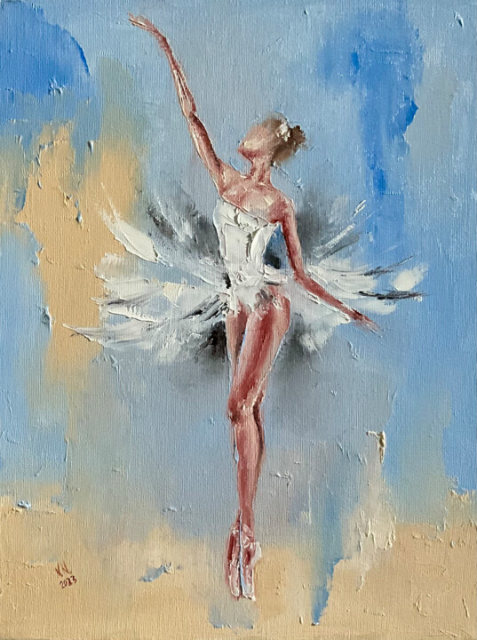 Ballerina 31 绘画, 15.8x11.8 in