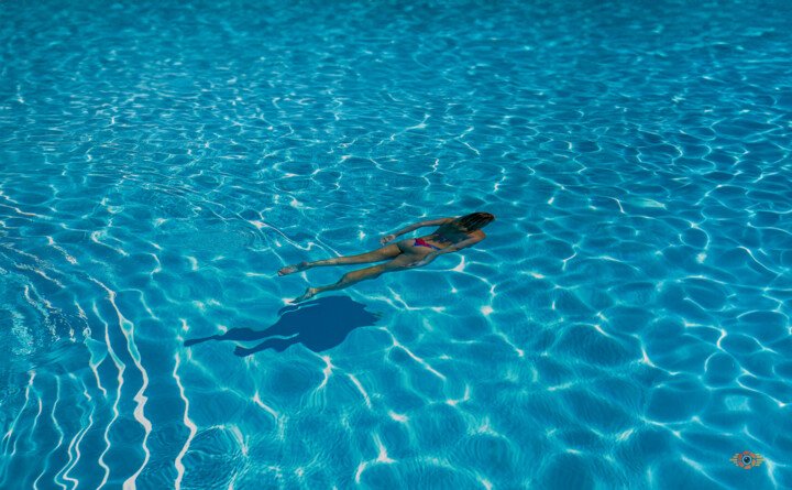 in the blue Fotografia