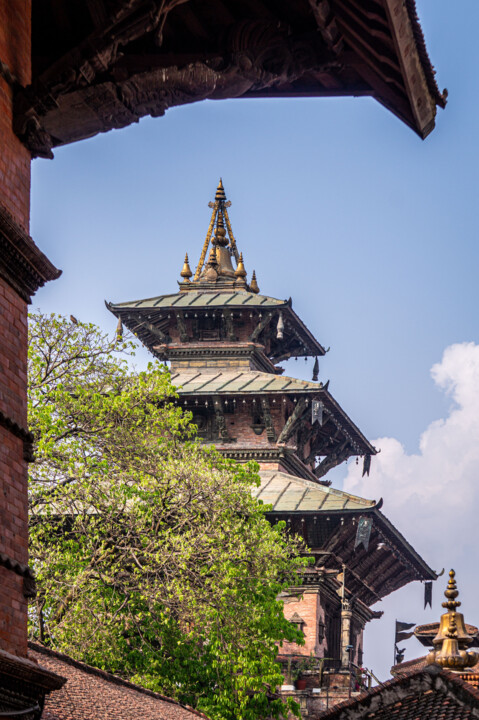 "Nepalese Castle" Fotografie, 9,1x6,7 in