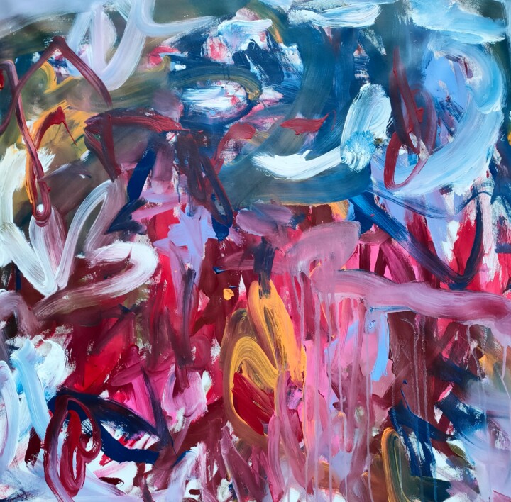 Peinture intitulée "Is perfection an il…" par Emily Starck, Œuvre d'art originale, Acrylique Monté sur Châssis en bois