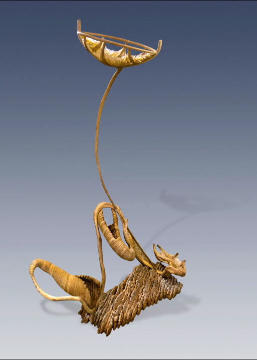"Vessel #99—Course" Скульптура, 90x48 in