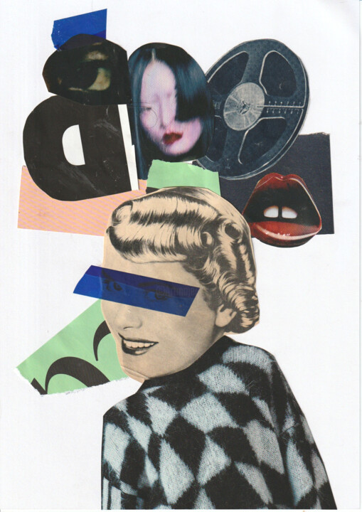 Collages titled "Memories" by Miss Eclectic, Original Artwork, Collages