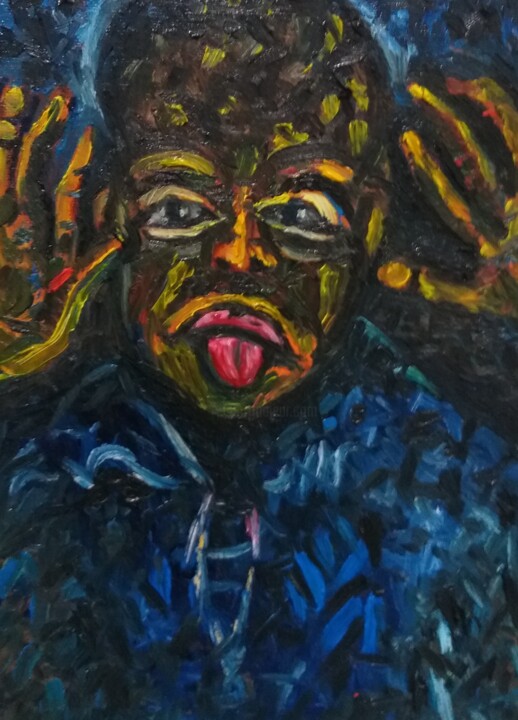 绘画,  7.9x3.9 in 