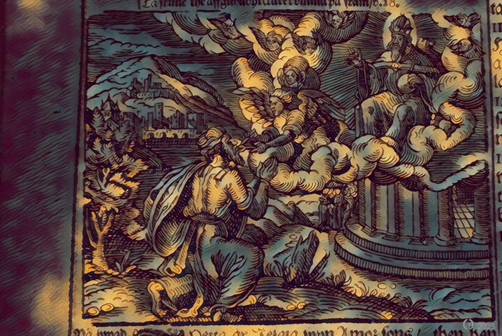 New Old Poster XXIX Temple 数字艺术