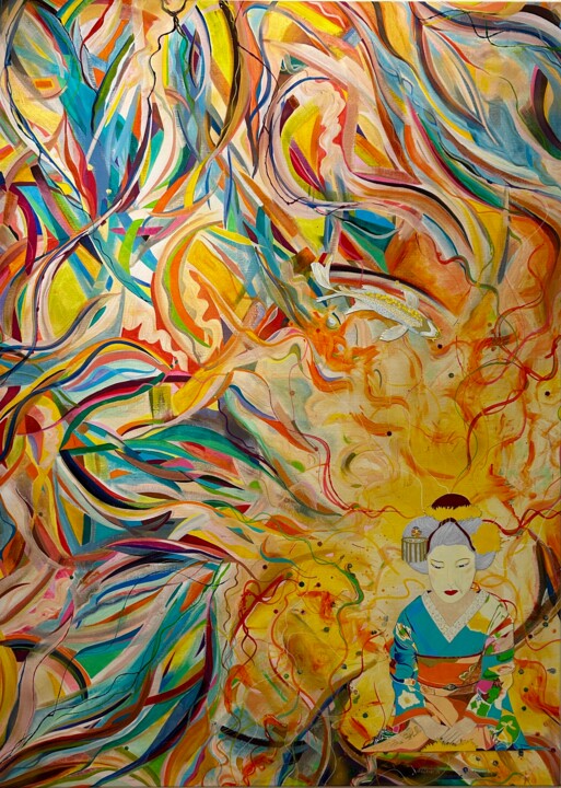 Картина,  82,7x70,9 in 