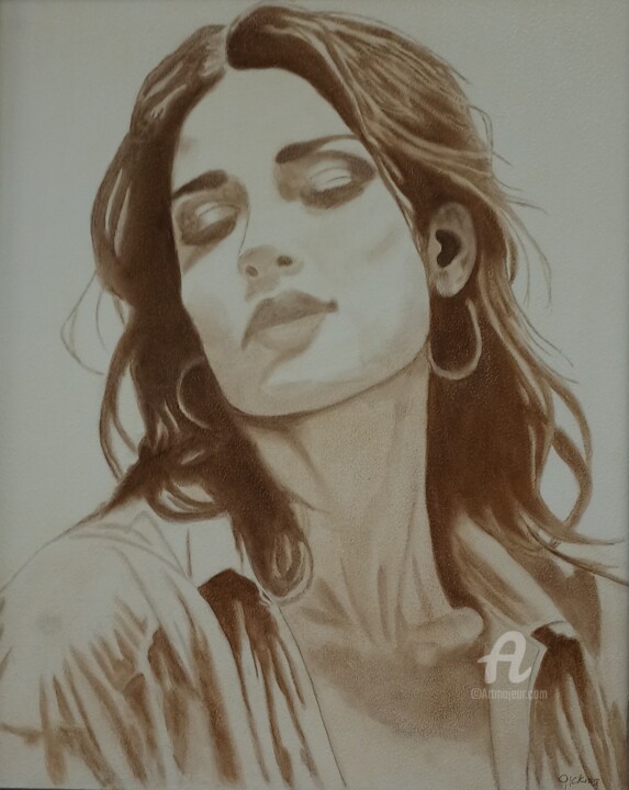 Contentment 绘画, 20x16 in