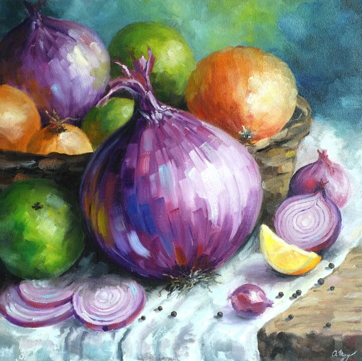 Schilderij,  15,8x15,8 in 