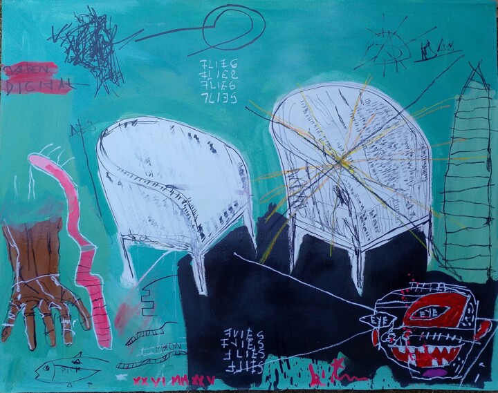 Neoex Painting, 29.1x37 in