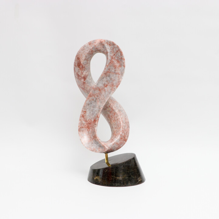 Eterno Equilibrio Escultura, 12,6x5,1 in