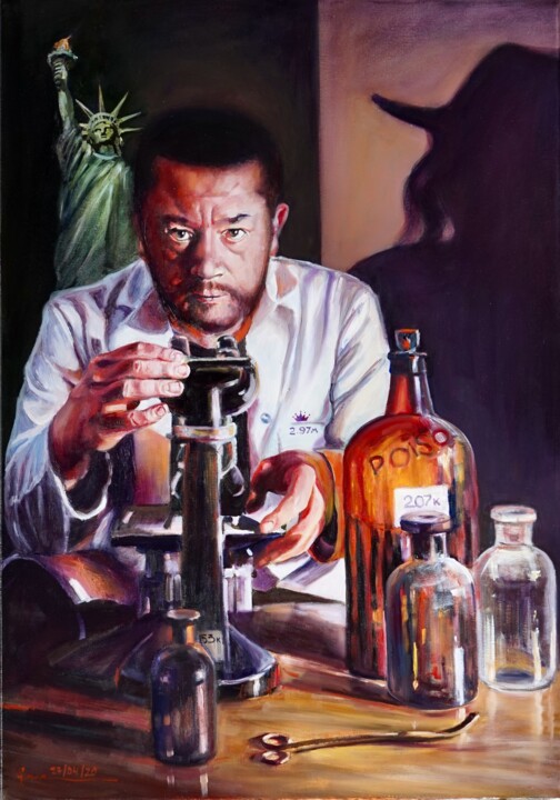 The Myths Time 绘画, 36.2x25.6 in