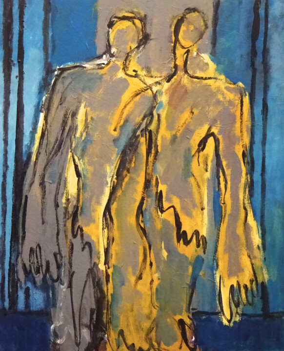 Composition 7128 绘画, 43.3x35.4 in