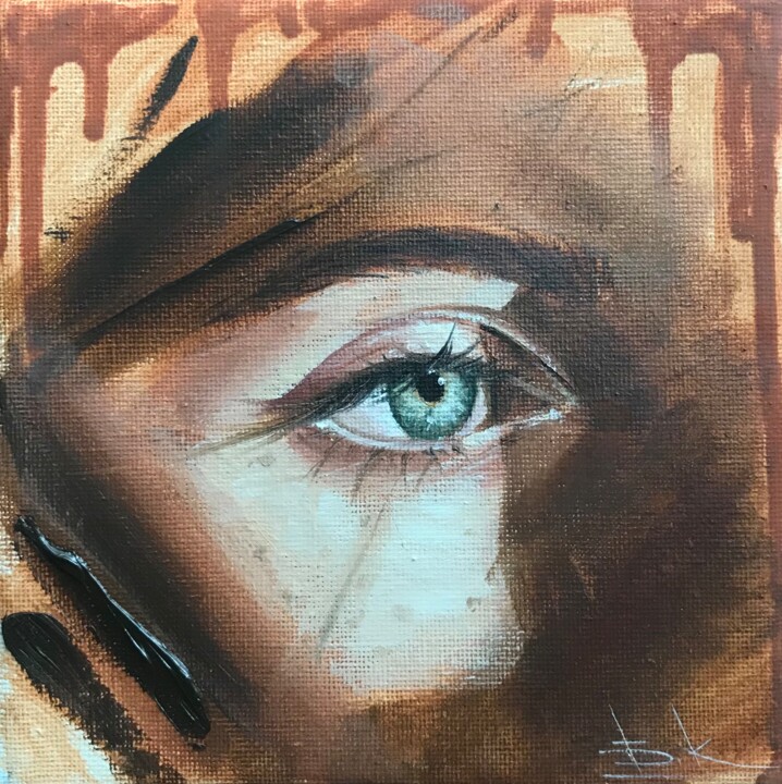 绘画,  5.9x5.9 in 
