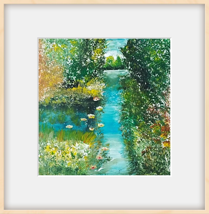 Schilderij,  16,1x15,6 in 