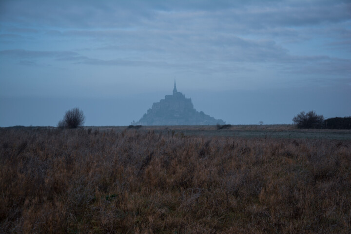 Mirage, Mont-Saint-Michel, 2018 Fotoğraf, 15,8x23,6 in