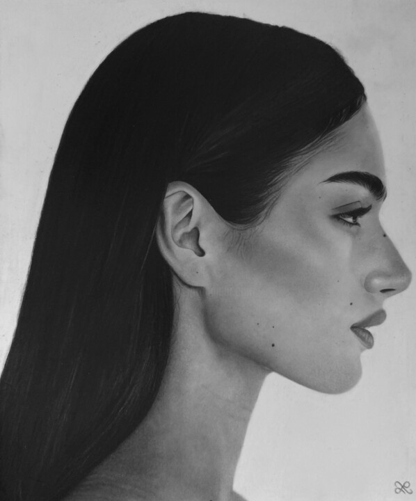 Drawing titled "“Lucent”" by Ruby Monroe, Original Artwork, Pencil