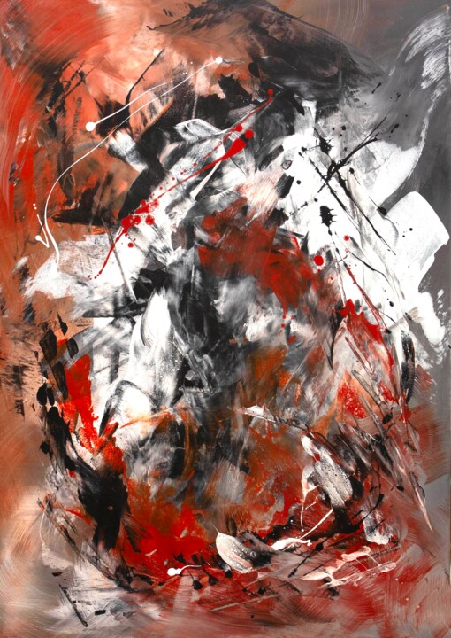 The warmth Within 绘画, 48x34 in