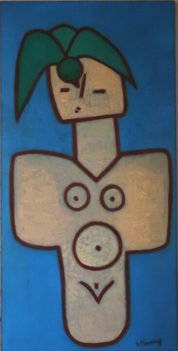 IDOLE FEMININE 绘画, 47.2x23.6 in