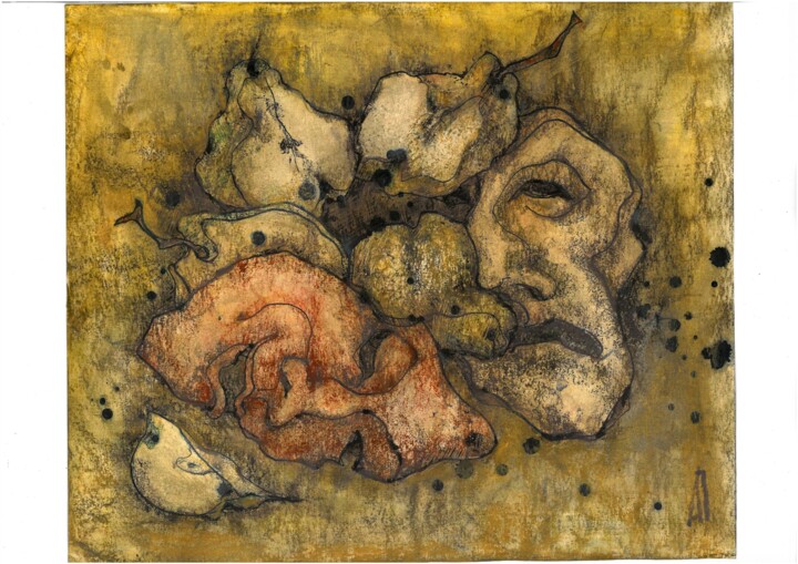 The silence of forms Desenho, 11,6x13,8 in