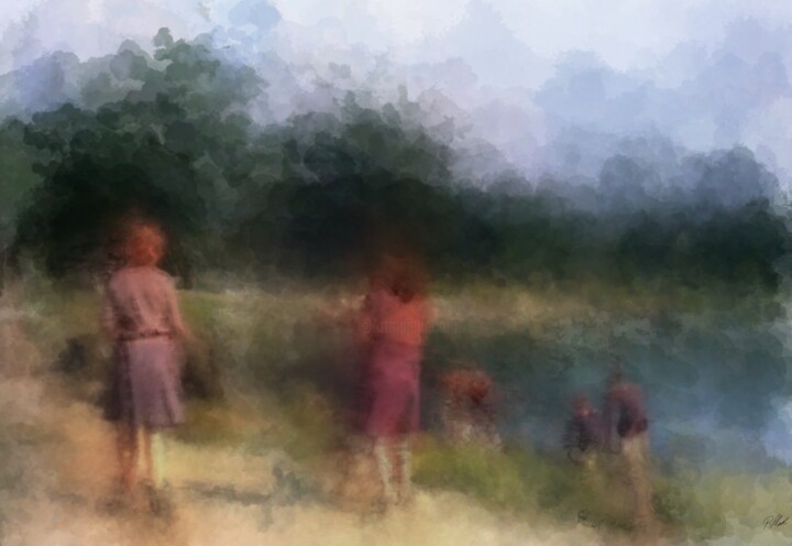 By the Pond Arte digitale