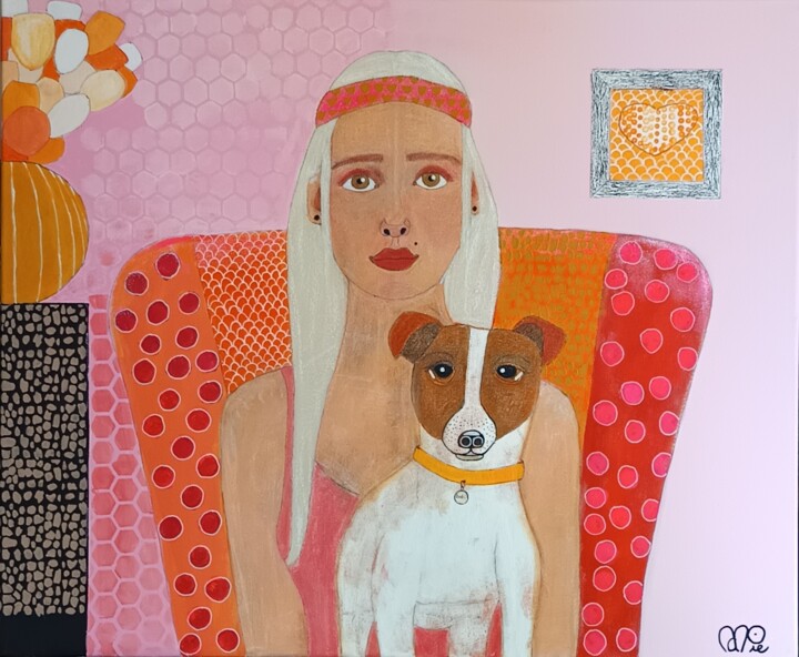 Photo de famille Malerei, 21,3x25,6 in