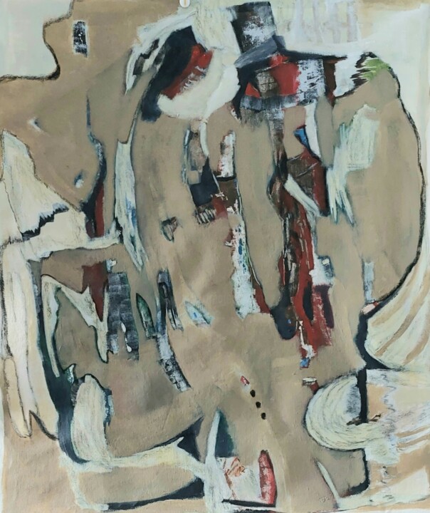 绘画,  36.2x31.5 in 