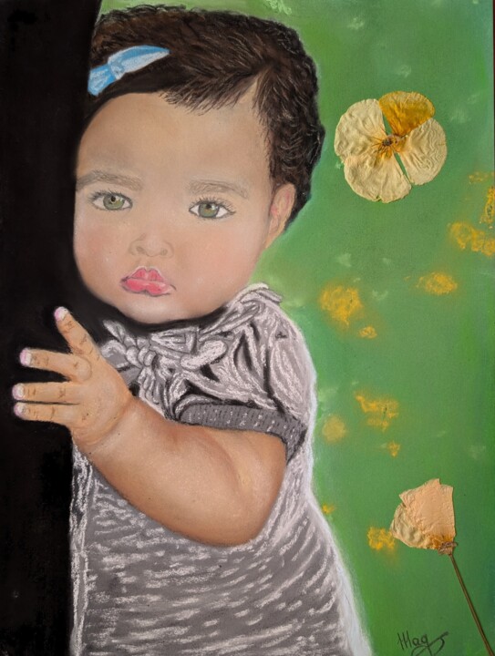 Petite bouderie Resim, 15,8x11,8 in