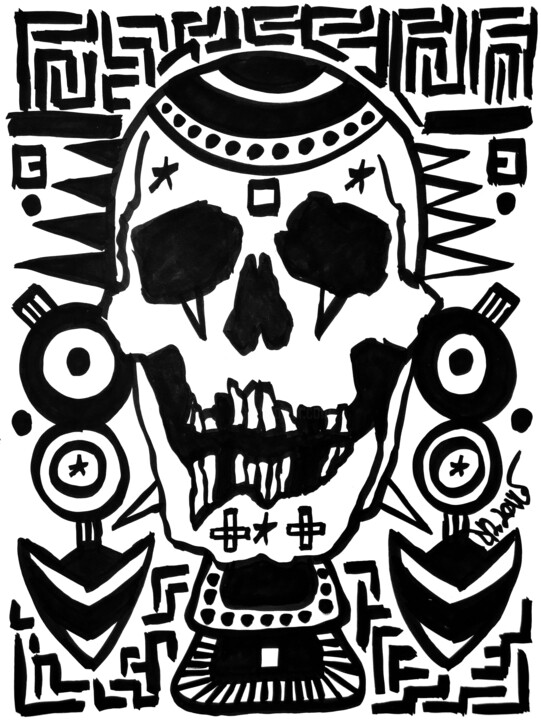 Live and let die Tablo, 15,8x11,8 in