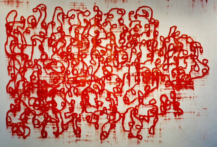 This kind of trouble’s 14 绘画, 39.4x59.1 in