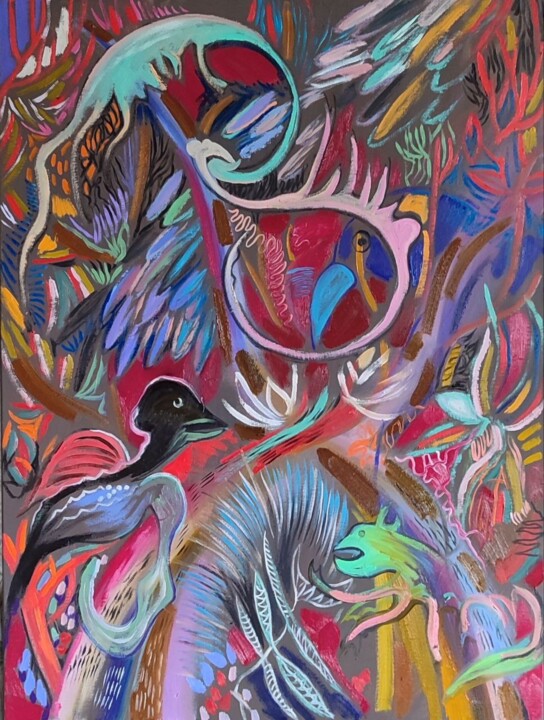 绘画,  27.6x19.7 in 