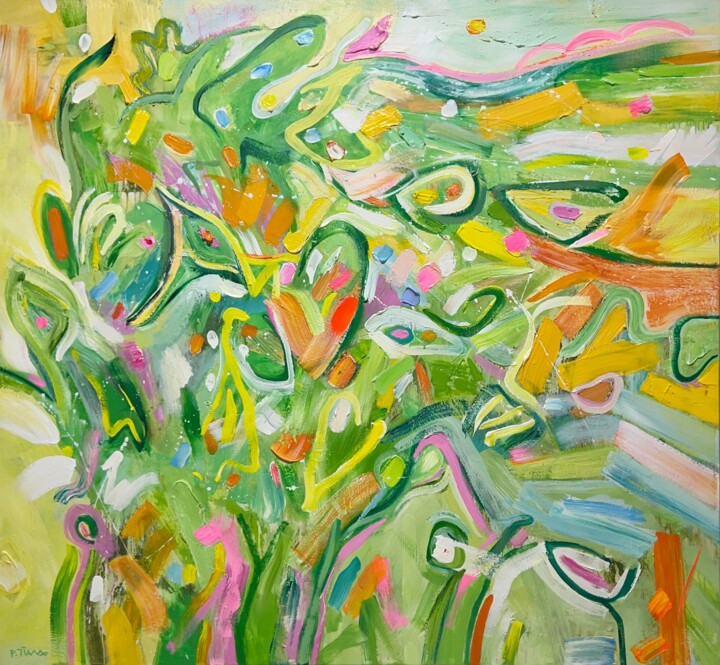绘画,  47.2x51.2 in 