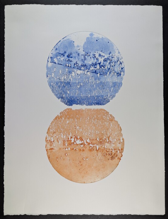 Prenten & gravures getiteld "Eau-forte 27 recto-…" door Jean Kittel, Origineel Kunstwerk, Ets