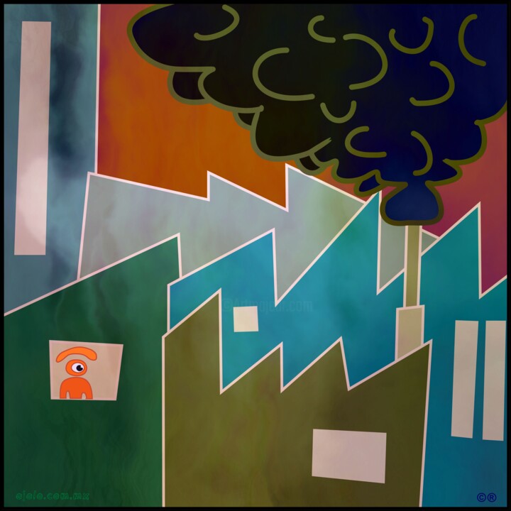 constructo vi-gital 1 alt 数字艺术, 30x30 in