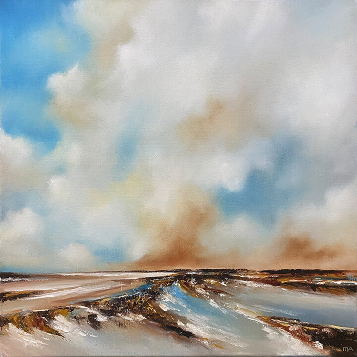 Echoes Across The Tides Ζωγραφική, 15,8x15,8 in