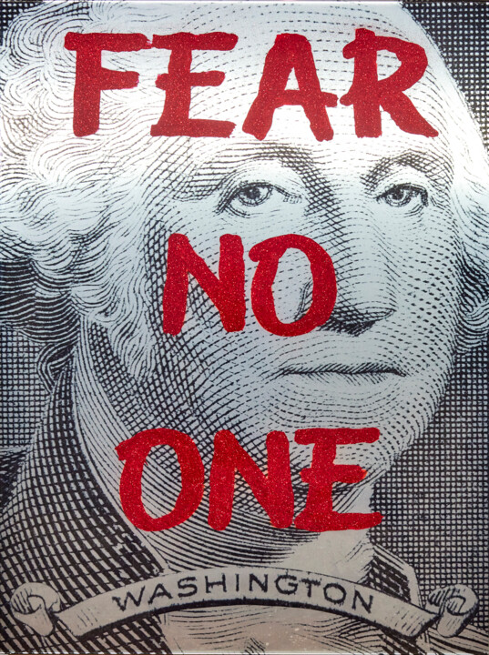 Fear no One 绘画, 39.4x29.5 in