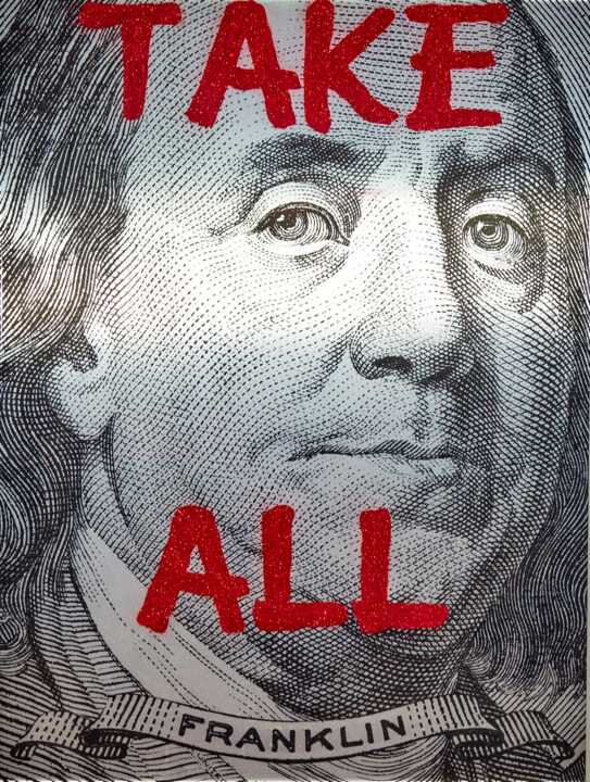 Take All 绘画, 39.4x29.5 in
