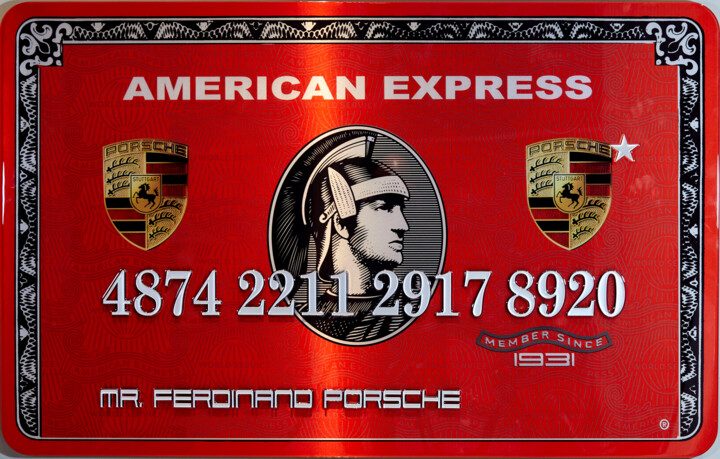 Porsche Express Картина, 39,4x59,1 in