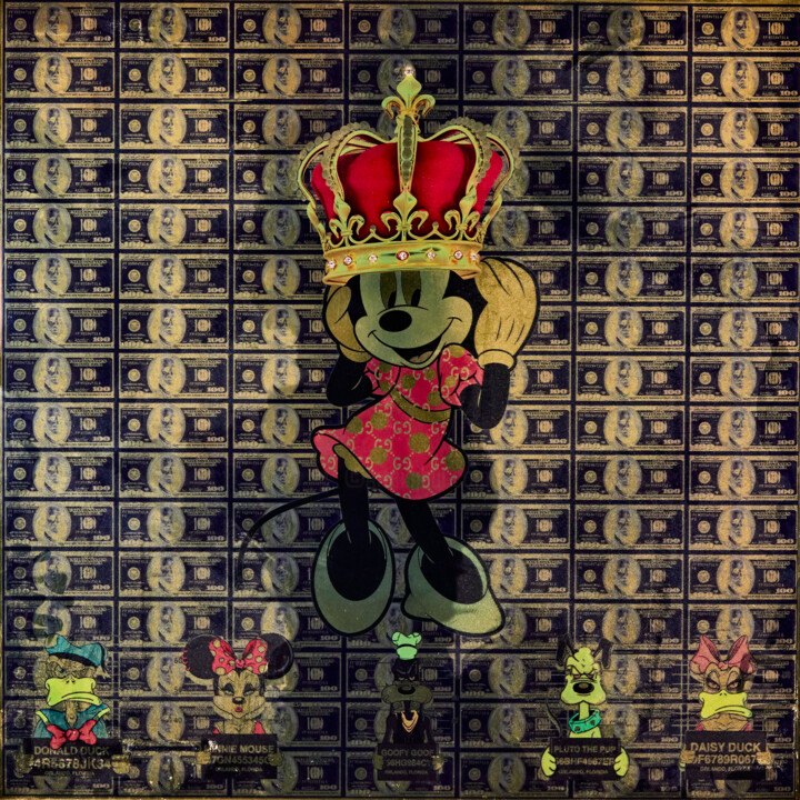 Fashion Queen 绘画, 39.4x39.4 in