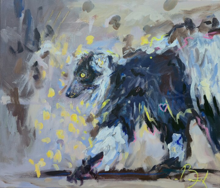 Maki Vari 绘画, 23.6x27.6 in