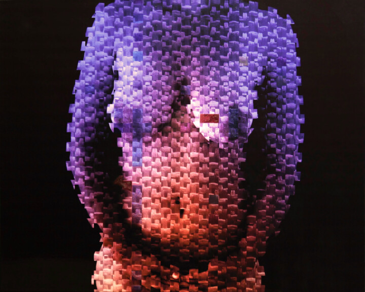 La Vierge Folle IV Digital Arts, 31.5x39.4 in