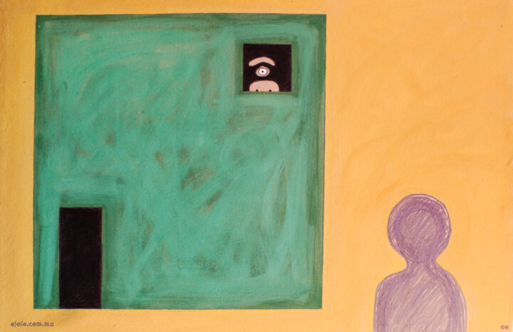 constructo visual 4 绘画, 26x40 in